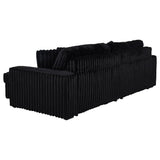 Jacana Corduroy Upholstered Dual Power Chaise Sofa