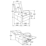 Grant Upholstered Power Recliner Chair