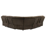 Atkinson Upholstered Reclining Sectional Sofa