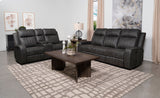 Raelynn Upholstered Reclining Sofa Set