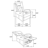 Grant Upholstered Power Recliner Chair