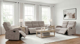 Hamilton Chenille Manual Reclining Sofa Set
