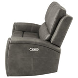 Brickston Triple Power Reclining Loveseat