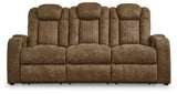 Wolfridge Power Reclining Sofa with Adjustable Headrest