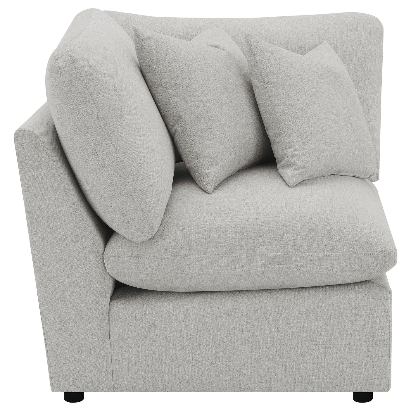 Collins Modular Corner Chair Grey
