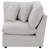Collins Modular Corner Chair Grey