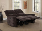 Navarro Chenille Upholstered Reclining Loveseat