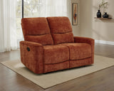 Navarro Chenille Upholstered Reclining Loveseat