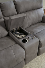 Next-Gen Durapella 3-Piece Power Reclining Loveseat with Console