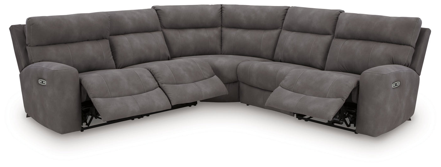 Next-Gen Durapella 5-Piece Power Reclining Sectional