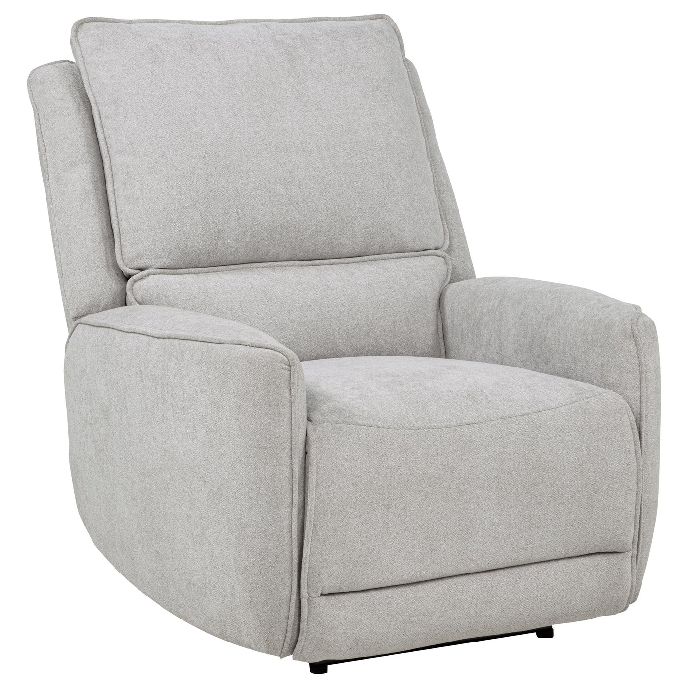 Sylmar Chenille Power Reclining Sofa Set Dove Grey