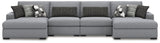 Bealton 4-Piece Sectional with Double Chaise