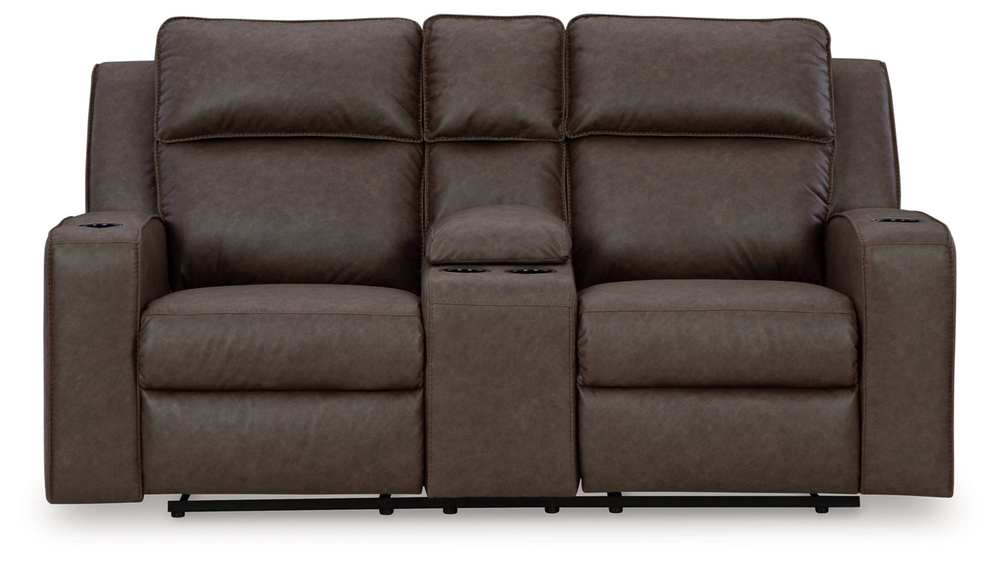 Lavenhorne DBL Reclining Loveseat w/Console