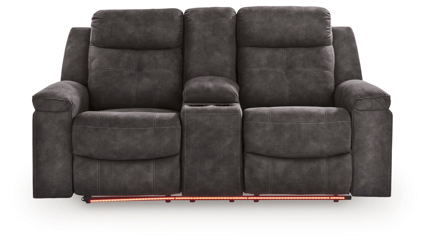 Brysonview DBL Reclining Loveseat w/Console