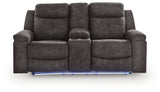 Brysonview DBL Reclining Loveseat w/Console