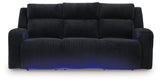 TwinBrooke Power Reclining Sofa with Adjustable Headrest