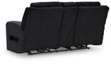 TwinBrooke Power Reclining Loveseat/Console/Adjustable Headrest