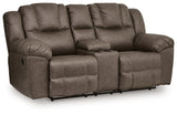 Knoxlee DBL Reclining Loveseat w/Console