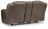 Knoxlee DBL Reclining Loveseat w/Console