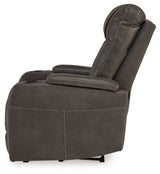 Feazada Power Recliner/Adjustable Headrest