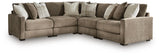 Camellia-Court Stationary Sectionals