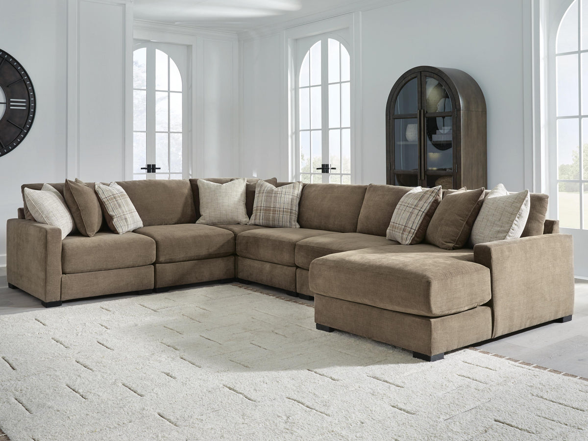 Camellia-Court Stationary Sectionals