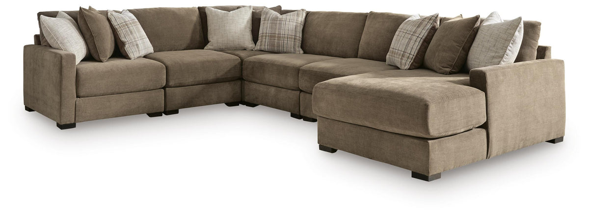 Camellia-Court Stationary Sectionals
