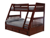 Arlo Twin Over Full Bunkbed w/ Storage