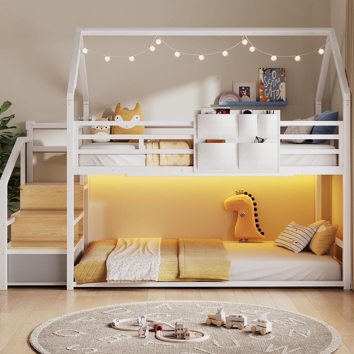 Dreamscape Twin Over Twin Bunk Bed
