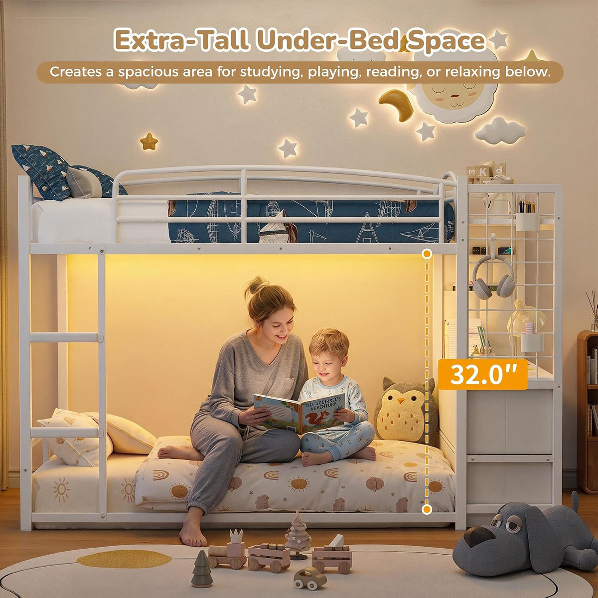 Starhaven Twin Over Twin Bunk Bed