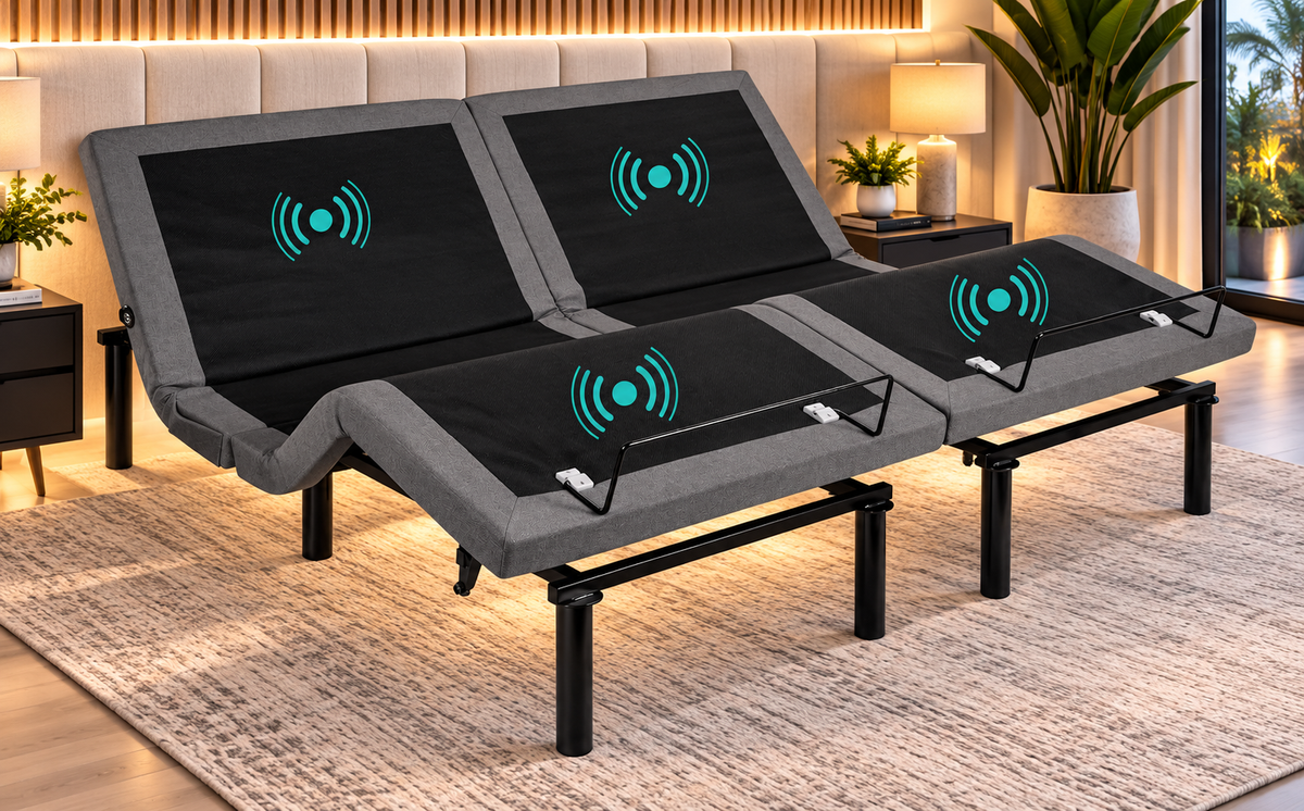 Cloud Adjustable Bed Base with Massage