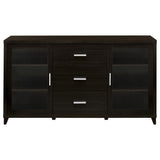 Lewes 4-piece 60-inch TV Entertainment Center Cappuccino