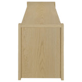 Laurelton 78-inch 4-door TV Stand Media Console Light Oak