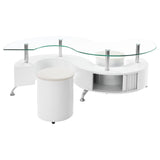 Buckley Coffee Table and Stools Set