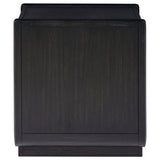 Leandro 1-drawer Wood Occasional Side End Table Burnished Black