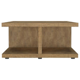 Cortona Square Engineered Wood Cocktail Coffee Table Mango