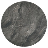 Bradley Round SmartTop Cocktail Coffee Table Grey and Natural
