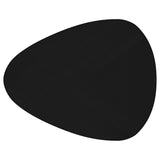Odessa Triangular Solid Wood Coffee Table Black