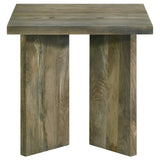 Andando Coffee and End Table Set Mango Brown