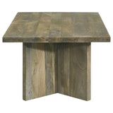 Andando Coffee and End Table Set Mango Brown