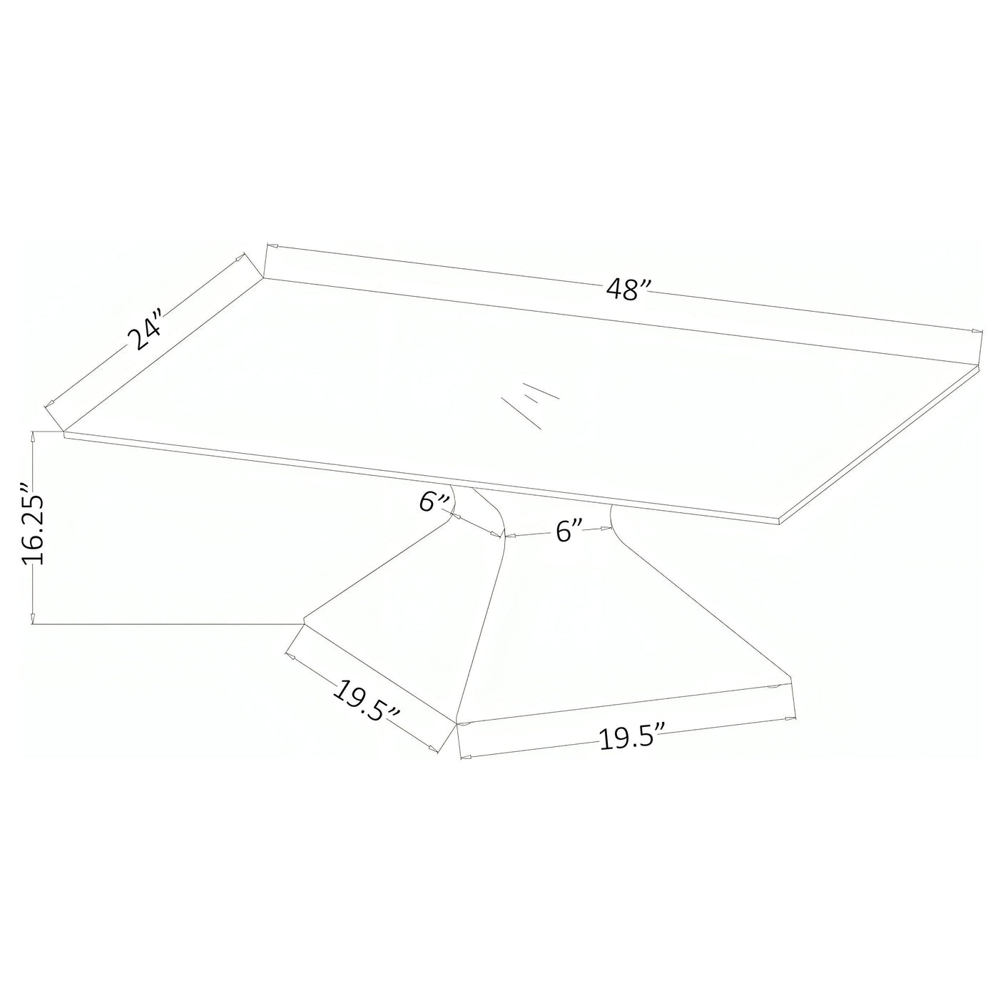 Jenny Rectangular Coffee and End Table Set Chrome