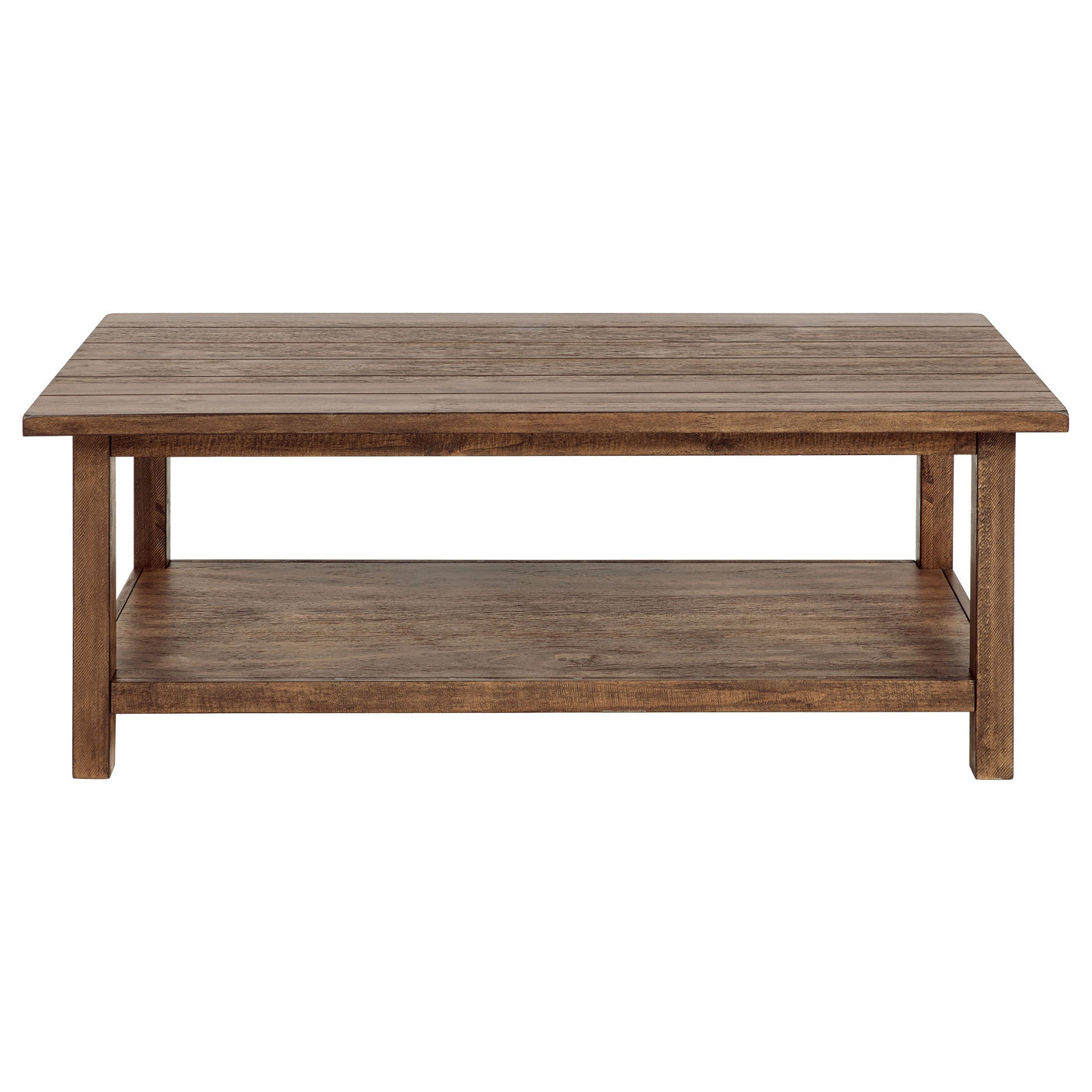 Payne Wood Coffee Table with Shelf