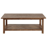 Payne Wood Coffee Table with Shelf
