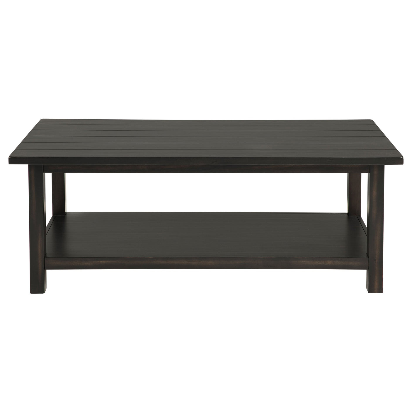 Payne Wood Coffee Table with Shelf