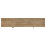 Brenham 79-inch 4-door TV Stand Media Console Washed Oak