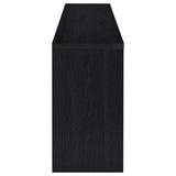 Denison 79-inch 4-door TV Stand Media Console Black