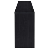Denison 79-inch 4-door TV Stand Media Console Black