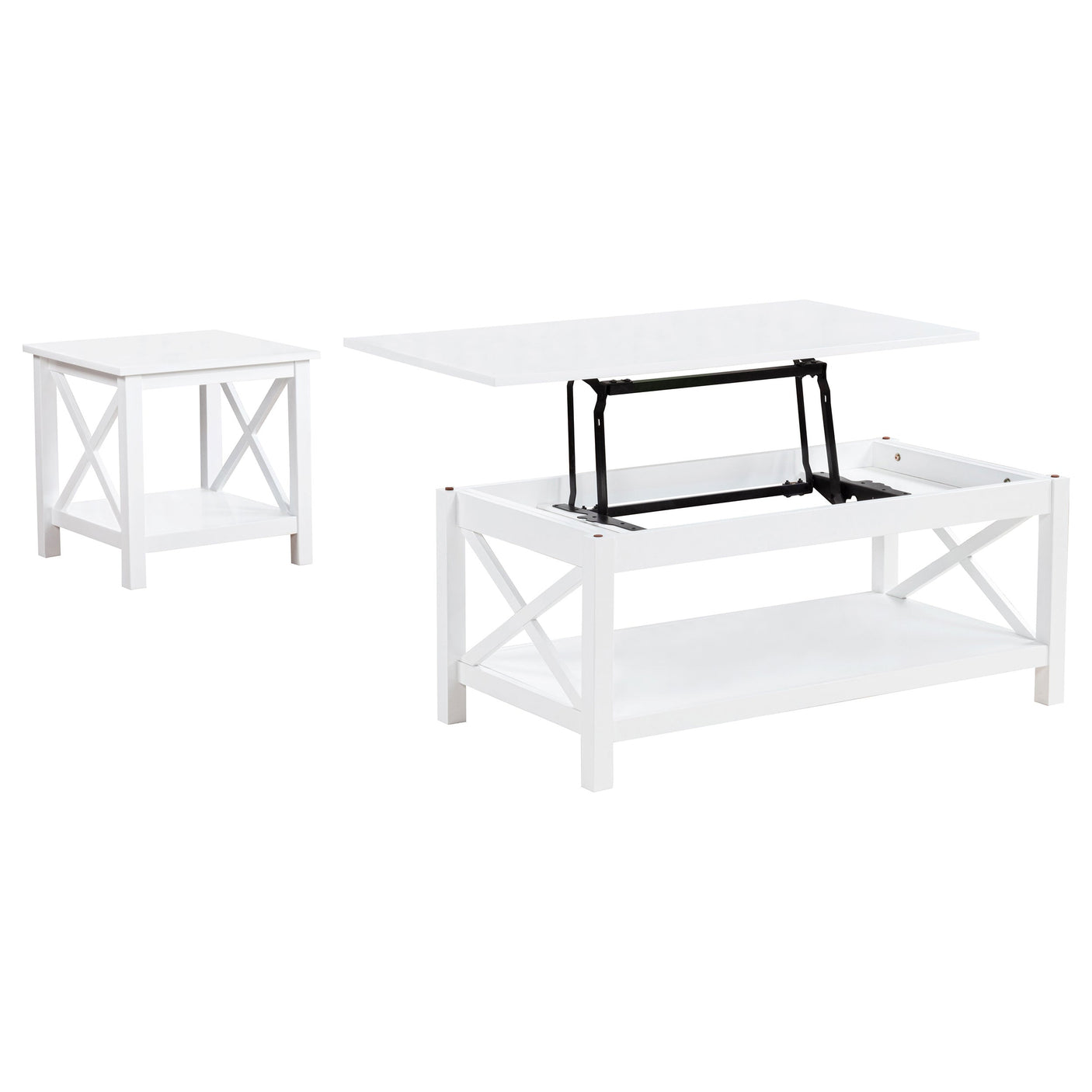 Skyview Rectangular Lift Top Coffee Table Set