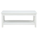 Skyview 44-inch Rectangular Lift Top Coffee Table White
