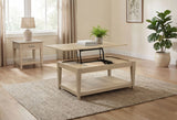 Lindenton Wood Lift-Top Coffee and End Table Set